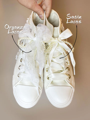 Blooming Elegance Bridal Sneakers - My Store